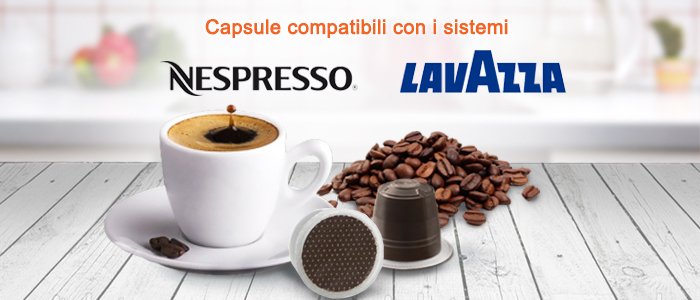 Capsule compatibili Nespresso e Lavazza Espresso Point - Buy&Benefit