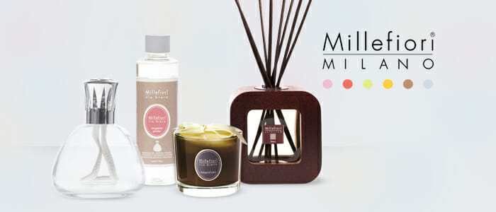 Millefiori® Milano, una vasta gamma di fragranze per casa e in