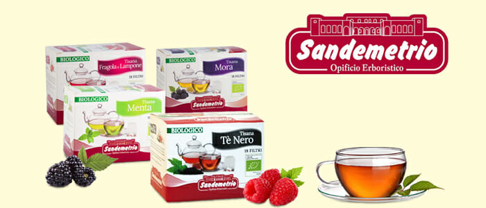 Tè verde - Biologico Sandemetrio Infusi in filtro