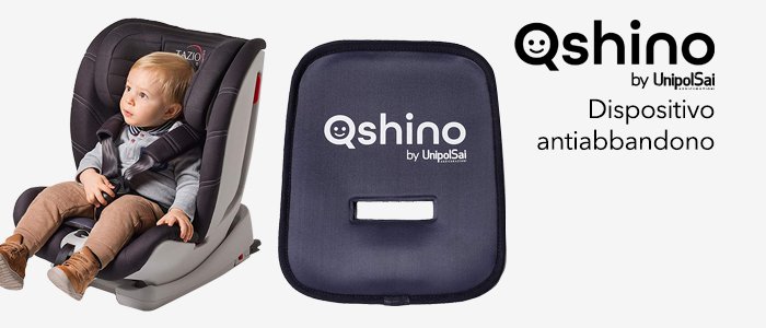 Qshino Dispositivo antiabbandono per seggiolino auto - Buy&Benefit